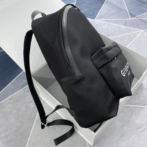 Givenchy Nylon Fabric Backpack - Black - Image 4