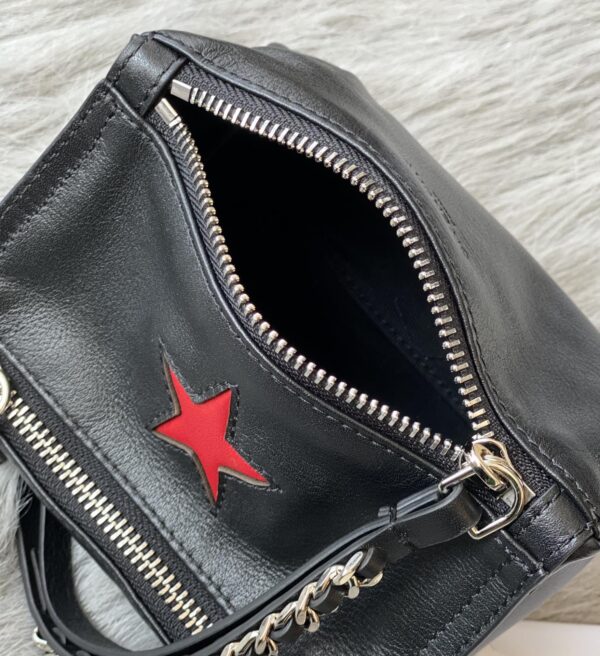 Givenchy Pandora Red Star Clutch Bag - Black - Image 2