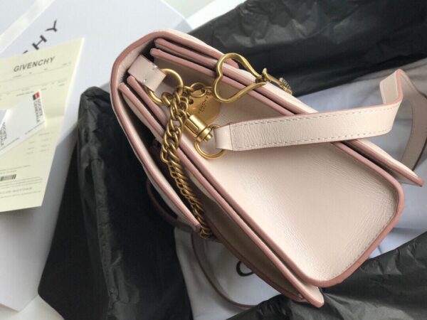 Givenchy Gv3 Diamond Series Medium Handbag - Light Pink - Image 4