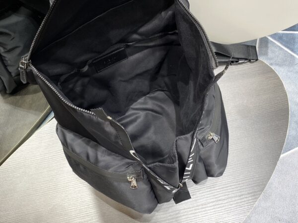 Givenchy Large Logo Zipper Backpack - Black - Image 2