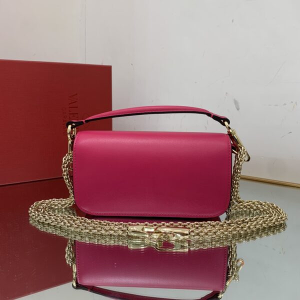 Valentino Garavani Mini Calfskin Handbag - Pink - Image 2