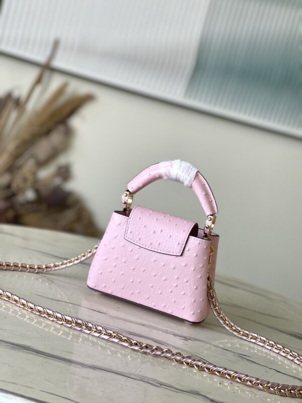 Louis Vuitton Noble Crocodile  Pink Super Mini Handbag - Image 2