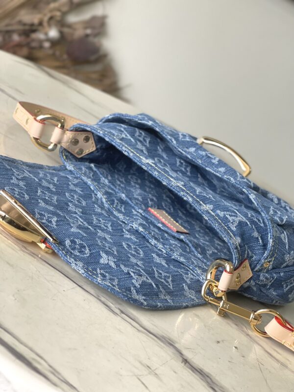 Louis Vuitton Denim Sunset Handbag - Image 3